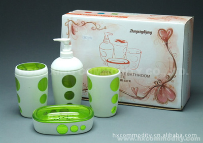 【浴室同心圓精美套裝(4件套)】價格,廠家,圖片,其他水暖衛浴五金,汕頭市宏星日用品-